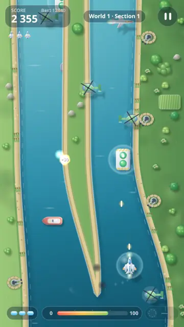 Pilot Donut: River flight